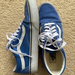 Vans Old School Mens 8.5 women 10 Blue